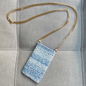 Handmade Crochet Crossbody Cell Phone Holder